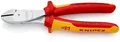 Produktbild: KNIPEX 74 06 200 Kraft-Seitenschneider 200 mm VDE isoliert verchromt Zange NEU