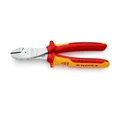 Produktbild: Knipex Kraftseitenschneider L.200mm VDE Form 0 Mehrkomp.-Hüllen Knipex-Werk
