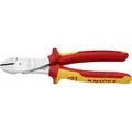 Produktbild: Knipex 74 06 200 VDE Seitenschneider mit Facette 200 mm