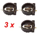 Produktbild: Batteriehalter Knopfzelle Halter liegend CR1216 CR1220 SMD Montage 3x
