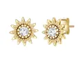 Produktbild: Glanzstücke München Paar Ohrstecker Set: GSM1259 (2-tlg), Ohrstecker Sterling Silber gelbgold Zirkonia weiß