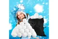 Produktbild: relaxdays Schneeballzange Künstliche Schneebälle im 50er Set