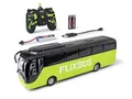 Produktbild: Carson 1:64 Flixbus 2.4GHz 100% RTR - 100% fahrfertig, Spielzeugbus, Spielzeugauto, ferngesteuertes Auto, für Kinder ab 3 Jahren, Fahrzeit ca. 80 min, RC Bus, Remote Controled