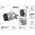 Produktbild: Kompressor Klimaanlage VALEO 699367 für Opel Agila A Corsa C Tigra Twintop