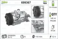 Produktbild: VALEO 699367 Kompressor, Klimaanlage für OPEL,SUBARU,SUZUKI,VAUXHALL