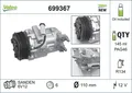 Produktbild: VALEO 699367 Kompressor, Klimaanlage für OPEL SUZUKI