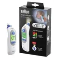 Produktbild: Braun Fieberthermometer Braun ThermoScan 7+, IRT6525WE Infrarot Fieberthermometer Vorgewärmte weiß