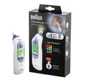 Produktbild: Braun Fieberthermometer Braun ThermoScan 7+, IRT6525WE Infrarot Fieberthermometer Vorgewärmte