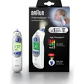 Produktbild: Braun ThermoScan 7+  IRT6525WE Infrarot Fieberthermometer Vorgewärmte Meßspitze