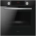 Produktbild: Amica EBPX 945 600 SM EEK: A+ Einbaubackofen, 60cm breit, 77 L, Pyrolyse, Eco-Funktion, 9 Backofenfunktionen, schwarz matt
