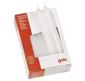 Produktbild: goki Geburtstagskerze (Set), 10 Stück, Weiß, für Geburtstagszug