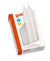 Produktbild: goki Geburtstagskerze Geburtstagskerzen-Set, weiss, 1 Set, weiß