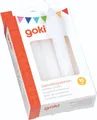 Produktbild: goki Geburtstagskerzen-Set weiß, Partydeko