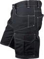 Produktbild: Job Handwerker Dachdecker Zimmerer Shorts Kurze Hose Canvas Jam! schwarz 51552 (50)