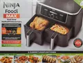 Produktbild: Ninja AF400EU Foodi MAX Dual Zone Heißluftfritteuse, 9,5 l, schwarz - OVP