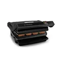 Produktbild: Tefal OptiGrill Elite XL Kontaktgrill, automatische Garzeitanpassung, perfekte Ergebnisse, 16 Programme, digitales Display mit Garstufenanzeige, abnehmbare XL-Platten, Elektrogrill, schwarz, GC760812