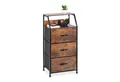 Produktbild: relaxdays Standregal Industrial mit 3 Schublade