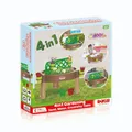 Produktbild: Dolu 3076 4in1 Gartenspieltisch 80x80 cm