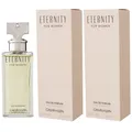 Produktbild: Calvin Klein Eternity 2 x 100 ml Eau de Parfum EDP Set Damenparfum