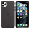 Produktbild: Original Apple iPhone 11 PRO MAX Silikon Schutz Hülle Case Black Schwarz NEU