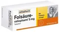 Produktbild: ratiopharm GmbH Folsäure-ratiopharm 5 mg 100 Tabletten - 100 Tabletten 04010113
