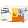 Produktbild: Folsäure-ratiopharm 5 mg Tabletten 100 St
