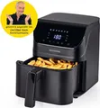 Produktbild: Rachs KOCHWERK Heißluft-Fritteuse Digital 4l 1400W schwarz matt mit Erinnerungsfunktion