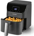 Produktbild: Airfryer  Heißluftfritteuse 4L in grau mit Touchscreen Rachs KOCHWERK