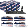 Produktbild: BOSCH ZÜNDSPULE + 4x BOSCH ZÜNDKERZEN passend für ALFA ROMEO 159 OPEL SIGNUM CC