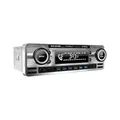Produktbild: Caliber Retro Autoradio - Auto Radio Bluetooth USB - DAB+ / FM - 1 DIN Radio Auto - Retro Design - Mit Freisprechfunktion und LCD-Anzeige - Chrom