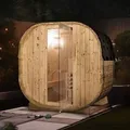 Produktbild: Home Deluxe Outdoor Sauna CUBE M für bis zu 2 Personen