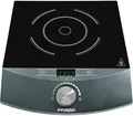 Produktbild: Hyundai Einzel-Induktionskochplatte IND133, 1800W, LED-Display, Ø 24cm, Thermostat, Temperatureinstellung