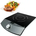 Produktbild: Hyundai IND 133 Einzel -Induktionskochplatte HYUIND133 - Schwarz