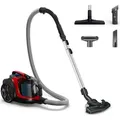 Produktbild: Philips PowerPro Expert Staubsauger ohne Beutel, einschließlich Zubehör, 99,9 % Staubaufnahme, 900 W, rot (FC9729/09) - Rot