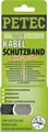 Produktbild: Petec Kabelschutzband schwarz 10m x 19mm x 03mm Klebeband Kabelbündler 87500