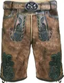 Produktbild: Edelnice Kurze Wildbock Lederhose Florian 58