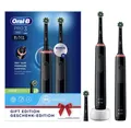 Produktbild: Oral-B PRO 3 3900 BLACK EDITION 2 Stück.