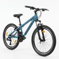 Produktbild: Mountainbike 24 Zoll Mountainbike mit Aluminium-Rahmen 21 Gang Shimano RD-TY300/TY500 Schaltwerk, Kettenschaltung, (Aluminiumrahmen & V-Bremsen)