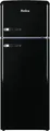 Produktbild: Amica Kühl-Gefrierkombination KGC 15634 S | Retro Design | 144x55x61,5 cm | 206 L | EEK E | schwarz, E (Spektrum A bis G)