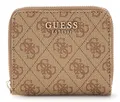 Produktbild: GUESS Laurel Zip Around Wallet S Geldbörse Latte Logo taupe braun Neu