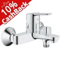 Produktbild: GROHE Badewannenarmatur BauEdge 23334000, aus Messing, 10 % Cashback, mit Einhebelmischer, Aufputz-Montage, verchromt