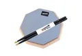 Produktbild: keepdrum Schlagzeug keepdrum DP-GY8 Practice Pad Grau 8 mit Sticks 5BB
