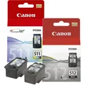 Produktbild: 2 Original Tintenpatronen Canon PIXMA IP2700 MP240