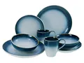 Produktbild: Creatable, 23788, Serie Cascade, 8-teiliges Geschirrset für 2 Personen, Kombiservice aus Steinzeug, spülmaschinen- und mikrowellengeeignet, Qualitätsproduktion