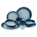 Produktbild: CreaTable 23788 Kombiservice Cascade für 4 Personen, Steinzeug, blau (1 Set, 8-t