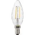 Produktbild: LED-Filament, E14, 250lm ersetzt 25W, Kerze gedreht, Warmweiß (0011284