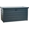 Produktbild: Estexo - Metall Auflagenbox Kissenbox Gartentruhe Gartenbox Aufbewahrungsbox Anthrazit