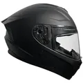 Produktbild: RALLOX Helmets Motorradhelm Motorradhelm M72 matt schwarz S M L XL schwarz XL (61)