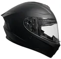 Produktbild: Integralhelm Helm Motorradhelm RALLOX M72 schwarz matt Größe XL