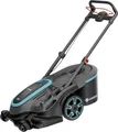 Produktbild: GARDENA PowerMax Duo 46/36V P4A Ready-To-Use-Set Akku Akku-Rasenmäher inkl. 2. Akku, inkl. Ladegerät, mit Rasenkamm, mi